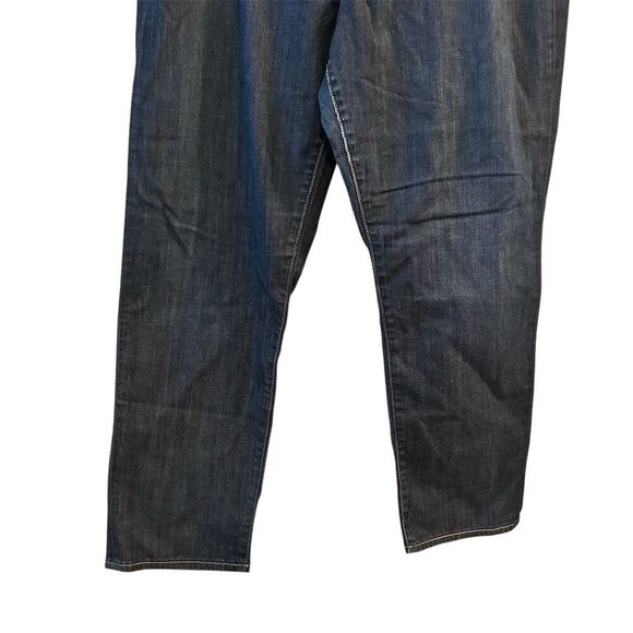 Kut from the Kloth Boyfriend Jeans Size 16 Dark Wash Blue - Picture 2 of 8